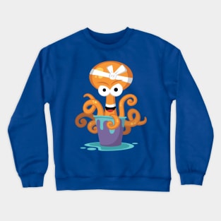 Classic Chef Tako the Octopus Crewneck Sweatshirt